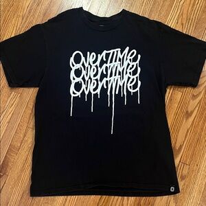 OverTime Mens Black T-Shirt